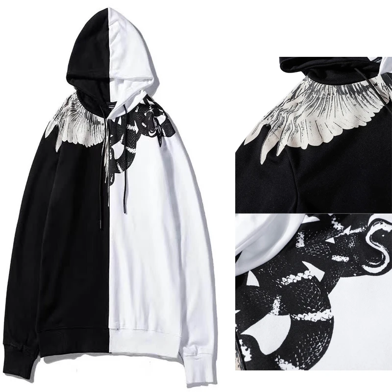 Marcelo Burlon Hoodies 2019 New Autumn Winter Men Women Marcelo Burlon Hoodie Wing Mamba Logo Print MB Sweatshirts
Marcelo Burlon Hoodies 2019 New Autumn Winter Men Women Marcelo Burlon Hoodie Wing Mamba Logo Print MB Sweatshirts