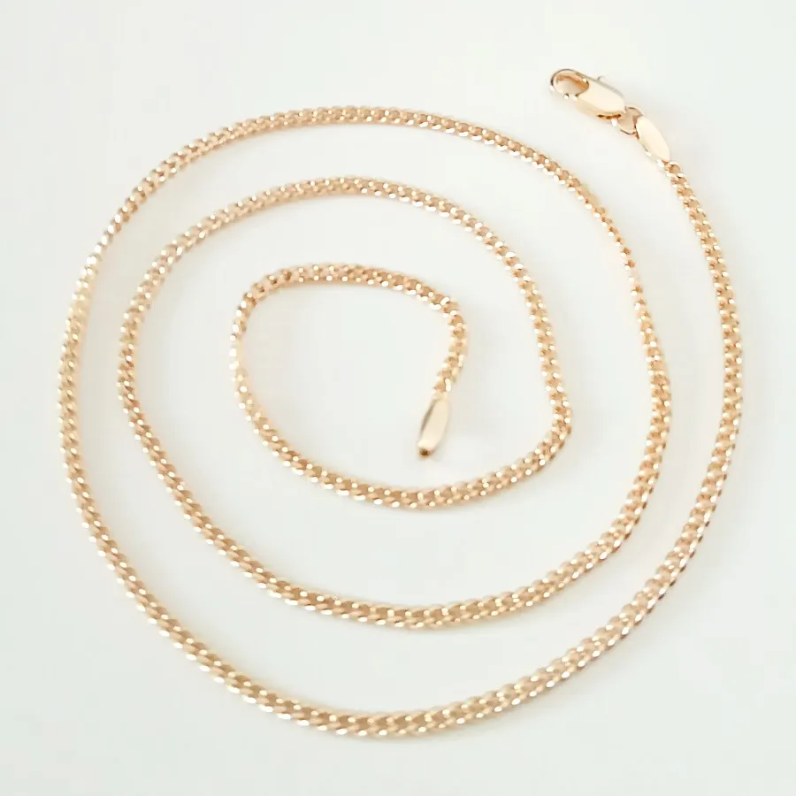 2019 New Fashion Necklace Rose 585 Gold Color Women Jewelry 2MM 45CM Long Necklace Designs for Women
2019 New Fashion Necklace Rose 585 Gold Color Women Jewelry 2MM 45CM Long Necklace Designs for Women