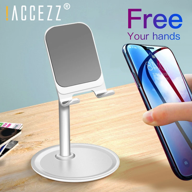 !ACCEZZ Universal Mobile Phone Holder For iPhone 7 X Samsung Xiaomi iPad Air Tablet Metal Adjustable Desktop Phone Stand Bracket
!ACCEZZ Universal Mobile Phone Holder For iPhone 7 X Samsung Xiaomi iPad Air Tablet Metal Adjustable Desktop Phone Stand Bracket