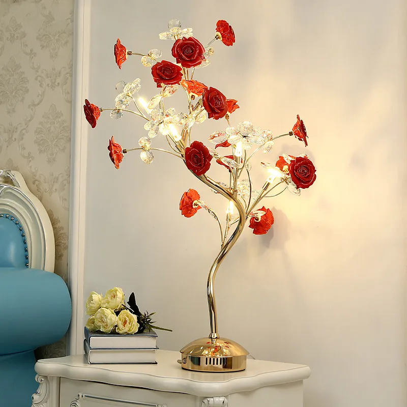 Office Ceramics led work desk light Dressing room Led Crystal Table Lamp Wedding crystal tree table light Dining room Tischlampe
Office Ceramics led work desk light Dressing room Led Crystal Table Lamp Wedding crystal tree table light Dining room Tischlampe