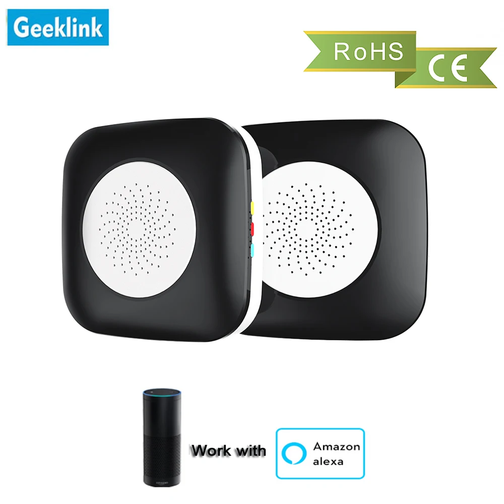 Geeklink Thinker Mini Smart Controller Compatible with Amazon Alexa Echo Voice Command Hub Smart Home Work Via Phone Remote
Geeklink Thinker Mini Smart Controller Compatible with Amazon Alexa Echo Voice Command Hub Smart Home Work Via Phone Remote
