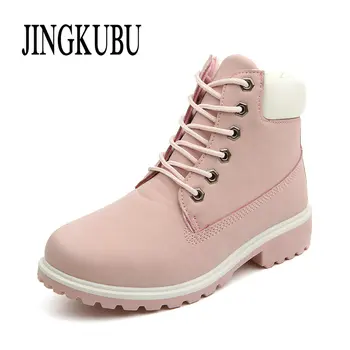 JINGKUBU New 2018 Autumn Early Winter Shoes Women Flat Heel Boots Fashion Women's Boots Brand Woman Ankle Botas Hard Outsole Y76
JINGKUBU New 2018 Autumn Early Winter Shoes Women Flat Heel Boots Fashion Women's Boots Brand Woman Ankle Botas Hard Outsole Y76