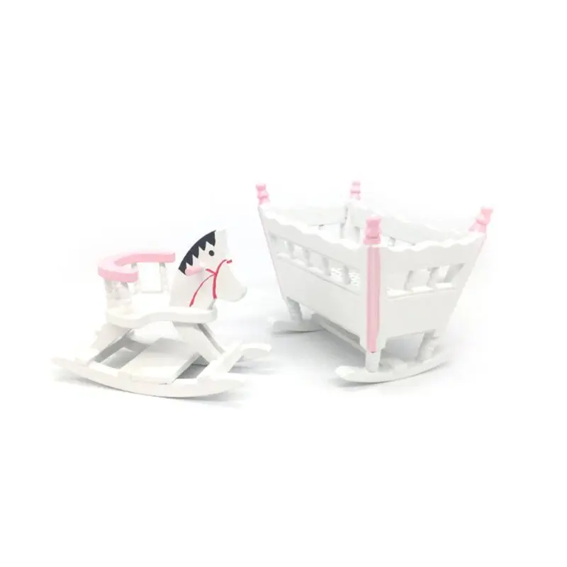 1:12 Miniature Dollhouse Furniture White Wooden Baby Nursery Cradle Bed Crib Mini Doll House Accessories Decor
1:12 Miniature Dollhouse Furniture White Wooden Baby Nursery Cradle Bed Crib Mini Doll House Accessories Decor