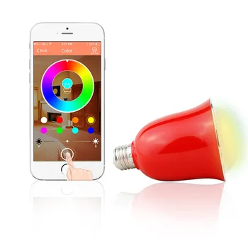 5W E26/E27 Smart Bluetooth RGBW LED Bulb Light BT Speaker Music Lamp Brightness/Volume Adjustable for iPhone 6s/Plus App Control
5W E26/E27 Smart Bluetooth RGBW LED Bulb Light BT Speaker Music Lamp Brightness/Volume Adjustable for iPhone 6s/Plus App Control