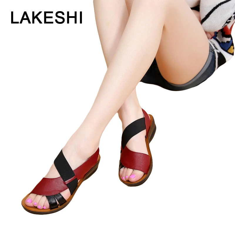 Summer Women Sandals Women Shoes Fashion Soft Bottom Mother Flat Sandals Wedge Sandals Peep Toe Slip-On Ladies Shoes Sandalias
Summer Women Sandals Women Shoes Fashion Soft Bottom Mother Flat Sandals Wedge Sandals Peep Toe Slip-On Ladies Shoes Sandalias