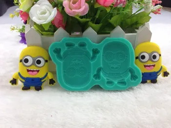 Luyou Classic DIY Despicable Me Minions Fondant Cake Molds Soap Chocolate Mould For The Kitchen Baking Silicone Mold FM721
Luyou Classic DIY Despicable Me Minions Fondant Cake Molds Soap Chocolate Mould For The Kitchen Baking Silicone Mold FM721