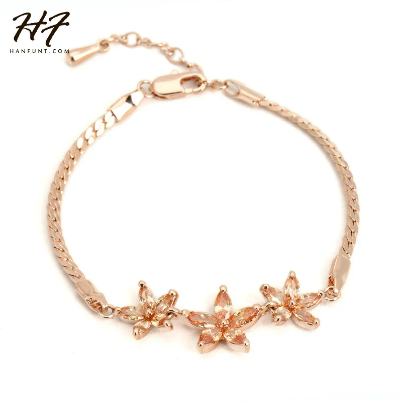 Top Quality H020 Three Golden Flowers Rose Gold Color Bracelet Austrian Crystals HotSale
Top Quality H020 Three Golden Flowers Rose Gold Color Bracelet Austrian Crystals HotSale