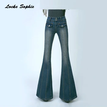 1pcs High waist Womens Plus size flare jeans 2019 Summer cotton blend elastic Jeans Ladies skinny Retro Bell-bottoms denim pants
1pcs High waist Womens Plus size flare jeans 2019 Summer cotton blend elastic Jeans Ladies skinny Retro Bell-bottoms denim pants