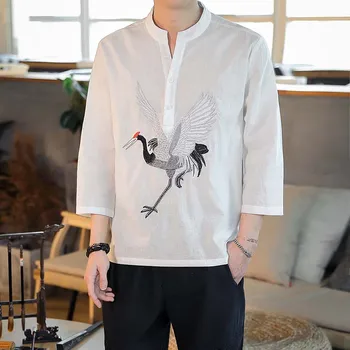 2020 male shirts casual half sleeve cotton linen shirt men solid henry collar shirt men
2020 male shirts casual half sleeve cotton linen shirt men solid henry collar shirt men