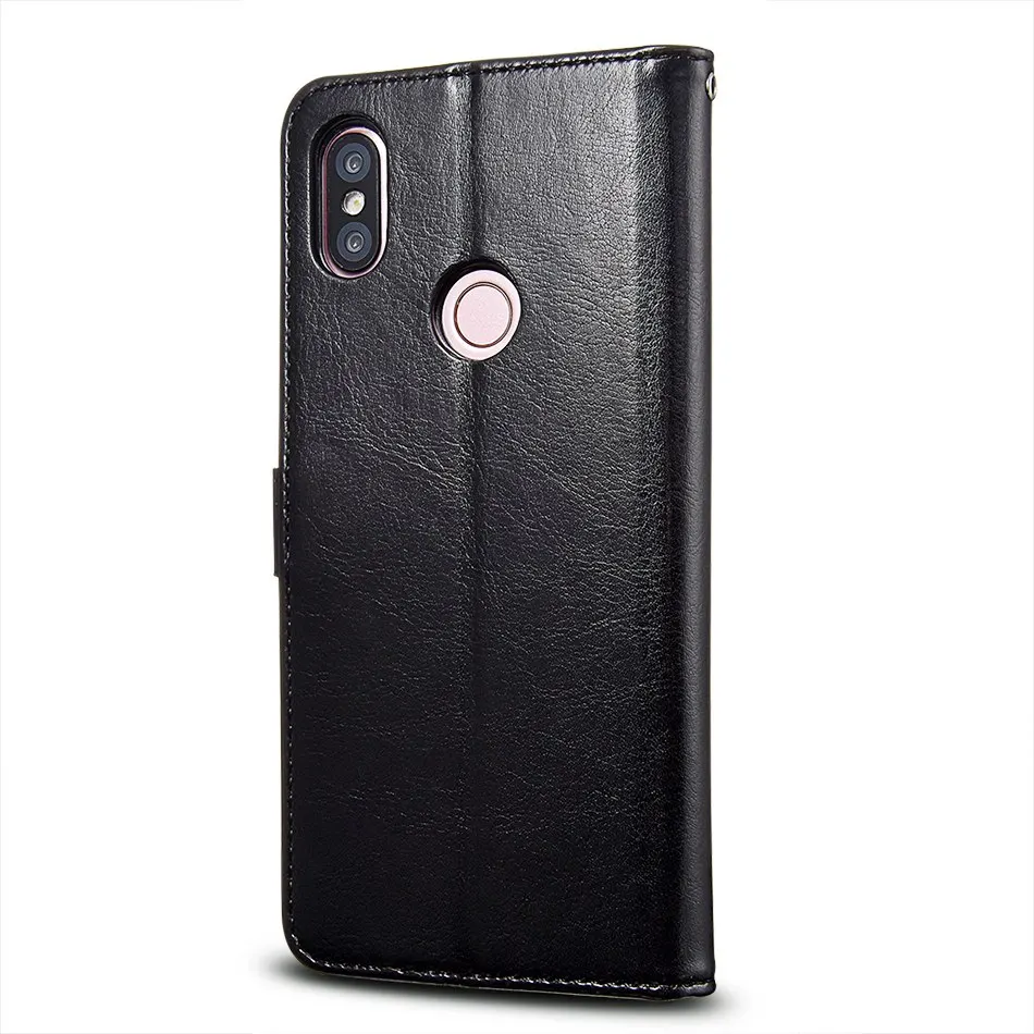 TOMKAS Case For Xiaomi Redmi S2 Case Wallet PU Cases Business Luxury For Xiaomi Redmi S2 Coque Vintage Back cover