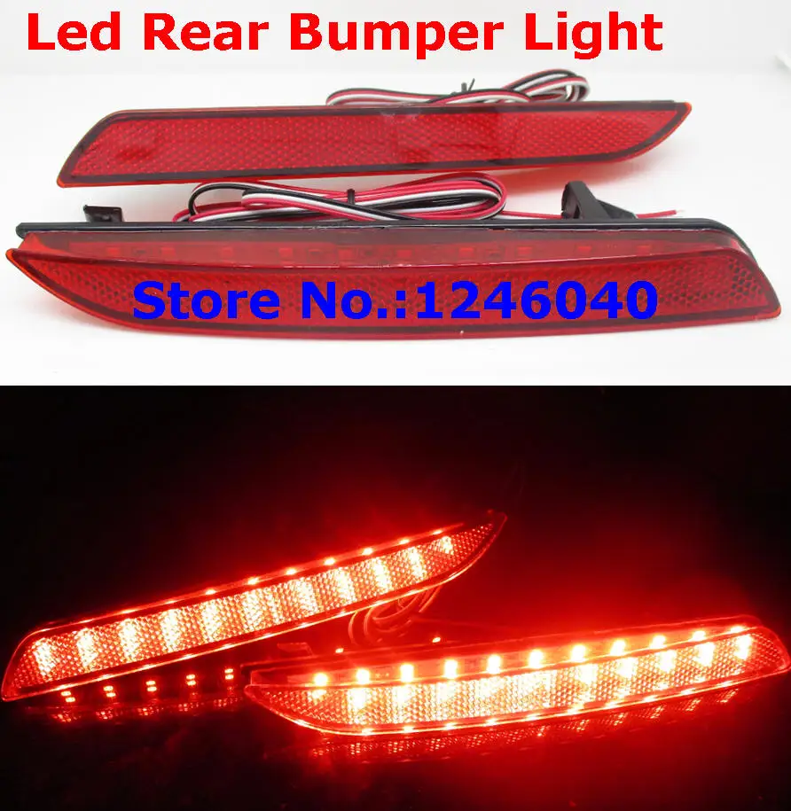 2PCS LED Tail Red Rear Bumper Reflector Light Lamp stop fog brake light For Honda JAZZ Fit CRZ CRV Insight hybrid Acura TSX
2PCS LED Tail Red Rear Bumper Reflector Light Lamp stop fog brake light For Honda JAZZ Fit CRZ CRV Insight hybrid Acura TSX