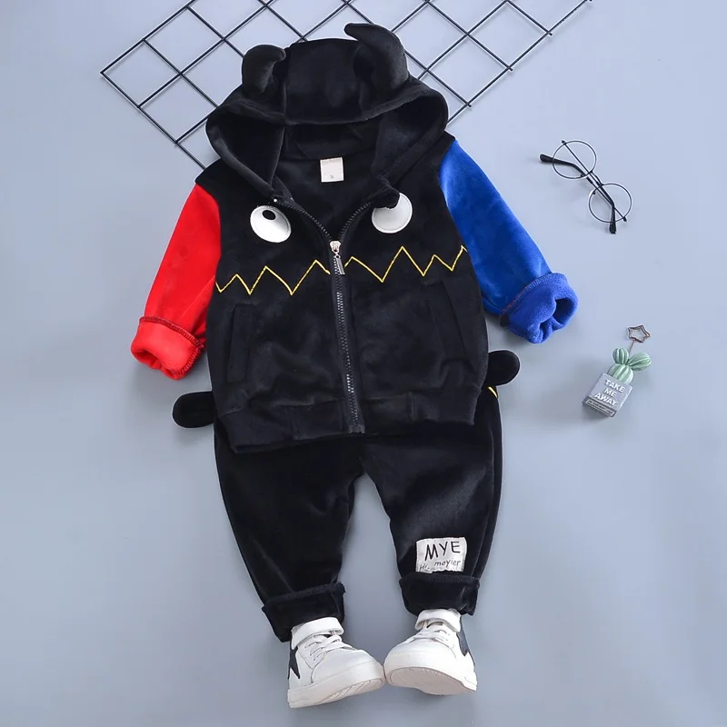 Autumn Winter Baby Clothes Set Long Sleeve 1-3Y Boys Hooded Fleece sweatshirt+ Pants 2pcs Sport Warm Suits Kids Clothing
Autumn Winter Baby Clothes Set Long Sleeve 1-3Y Boys Hooded Fleece sweatshirt+ Pants 2pcs Sport Warm Suits Kids Clothing