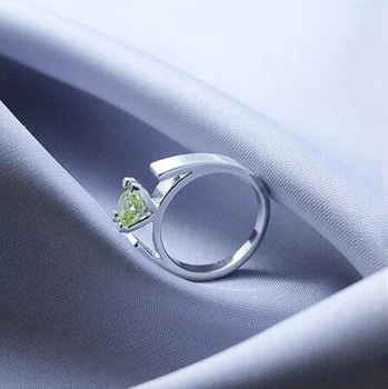 Once Upon A Time Replica Of Snow White Ring Woman Silver Plated Green Crystals Engagement Ring mary Margaree Jewelry Wholesale
Once Upon A Time Replica Of Snow White Ring Woman Silver Plated Green Crystals Engagement Ring mary Margaree Jewelry Wholesale