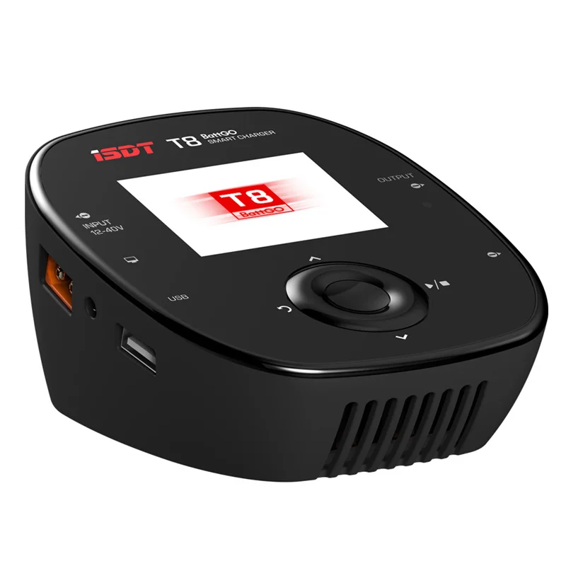 FATJAY ISDT T8 BattGo 1000W 30A Smart Battery Balance Charger For 1-8S Lipo Battery more reliability High cooling efficiency
FATJAY ISDT T8 BattGo 1000W 30A Smart Battery Balance Charger For 1-8S Lipo Battery more reliability High cooling efficiency