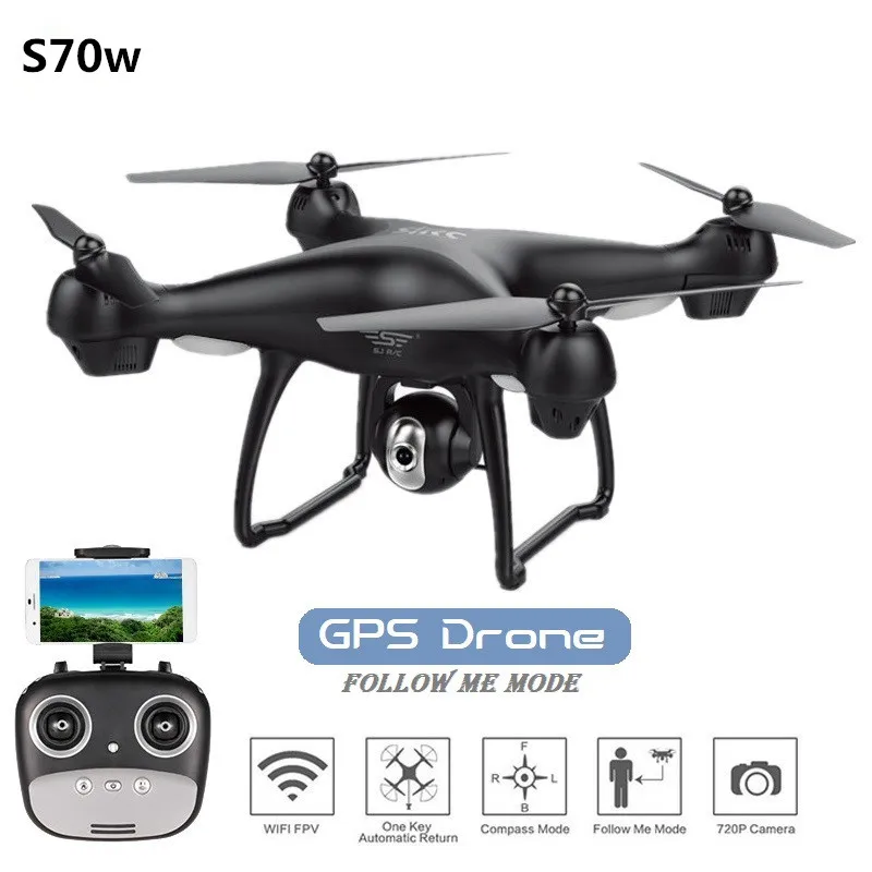 GPS Intelligent Follow Mode Remote Control Four-axis Drone adjustable Camera WiFi FPV 1080P HD Camera GPS Dual Mode positioning
GPS Intelligent Follow Mode Remote Control Four-axis Drone adjustable Camera WiFi FPV 1080P HD Camera GPS Dual Mode positioning