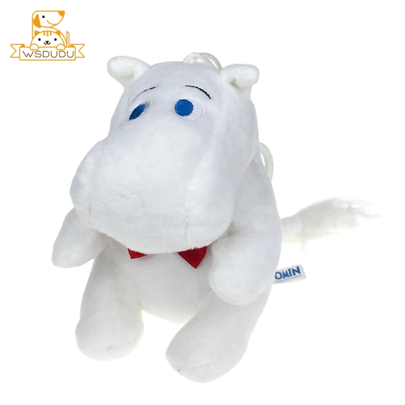 

Chubby Moomin Hippos Hippopotamus Pendant Cute Animal Fat Kawaii Cartoon Plush Keychains Stuffed Toys Soft Dolls Kid Adult Gifts