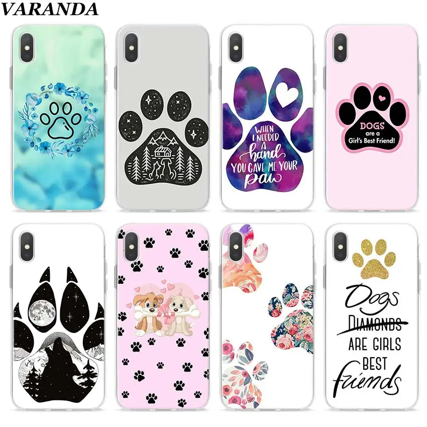 Dogs are girls best friends Dog paw Clear Case for Apple iPhone 7 8 Plus 6 6s Plus 5 5s X XR XS MAX TPU Soft cases Coque
Dogs are girls best friends Dog paw Clear Case for Apple iPhone 7 8 Plus 6 6s Plus 5 5s X XR XS MAX TPU Soft cases Coque