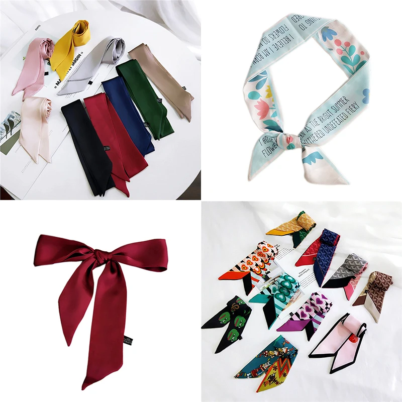 Soft About 90cm Ribbon Silk Scarf Flower Elastic Girls Comfortable 56 Colors Beautiful Neckerchief 1PC Hair Band Strip
Soft About 90cm Ribbon Silk Scarf Flower Elastic Girls Comfortable 56 Colors Beautiful Neckerchief 1PC Hair Band Strip