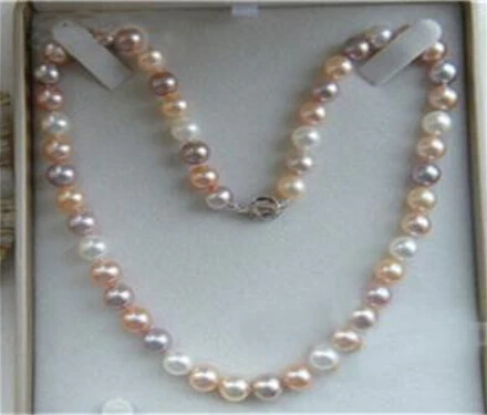 Free shipping@@@@@7-8mm Genuine Natural Multicolor Akoya Cultured Pearl Necklace 18
Free shipping@@@@@7-8mm Genuine Natural Multicolor Akoya Cultured Pearl Necklace 18