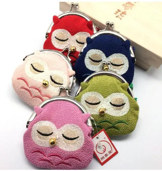 Japan style wind handmade cloth new owl ladies purse key bag coin wallet wholesale mix 10pcs/lot
Japan style wind handmade cloth new owl ladies purse key bag coin wallet wholesale mix 10pcs/lot