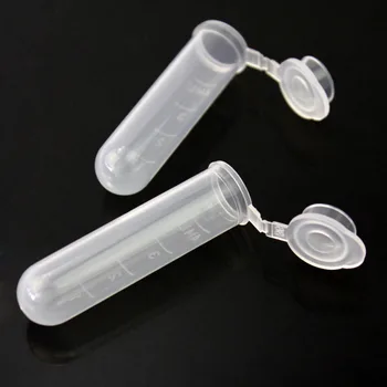 50Pcs Multi-purpose Durable 5ml Empty Tube Plastic Clear Container Sample Storage Practical Home Practical Storage Tube
50Pcs Multi-purpose Durable 5ml Empty Tube Plastic Clear Container Sample Storage Practical Home Practical Storage Tube