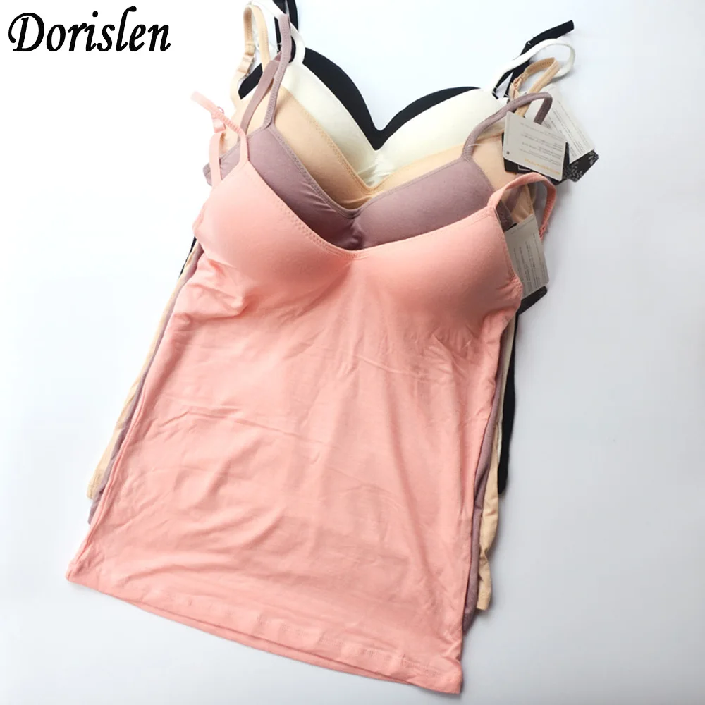 Dorislen Modal Sexy Vest Padded Cozy Adjustable Strap Base Camisole Deep V-Neck Tank Tops
Dorislen Modal Sexy Vest Padded Cozy Adjustable Strap Base Camisole Deep V-Neck Tank Tops