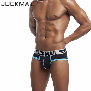 JOCKMAIL men underwear briefs solid shorts sexy male soft cotton underpants sexy U pouch convex gay mens briefs Homme Slip
JOCKMAIL men underwear briefs solid shorts sexy male soft cotton underpants sexy U pouch convex gay mens briefs Homme Slip