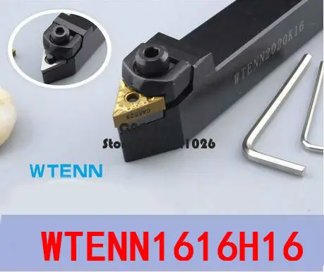 WTENN1616H16 CNC turning tool holder, External turning tools,W type Holder, CNC Lathe cutting tools for TNMG160404/08 Inserts
WTENN1616H16 CNC turning tool holder, External turning tools,W type Holder, CNC Lathe cutting tools for TNMG160404/08 Inserts