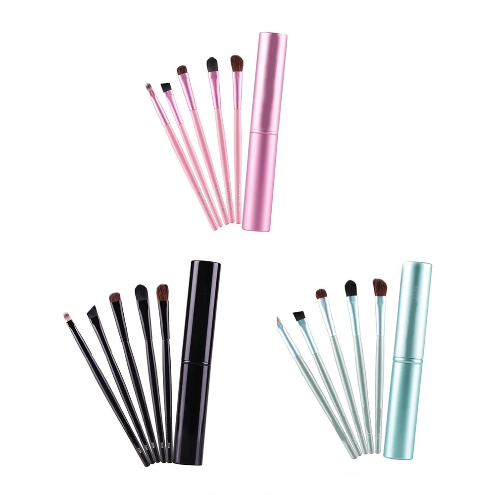 5Pcs Professional Makeup Eye Eyeshadow Brush Brushes Set Cosmetics +Round Tube Makeup Accessories Tool
5Pcs Professional Makeup Eye Eyeshadow Brush Brushes Set Cosmetics +Round Tube Makeup Accessories Tool