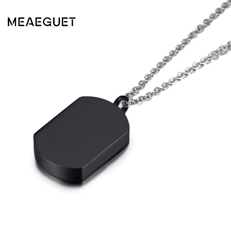 Urn Ash Pendant Women Men Necklace Stainless Stele Black Silver Memorial Pet Openable Cremation Jewelry
Urn Ash Pendant Women Men Necklace Stainless Stele Black Silver Memorial Pet Openable Cremation Jewelry