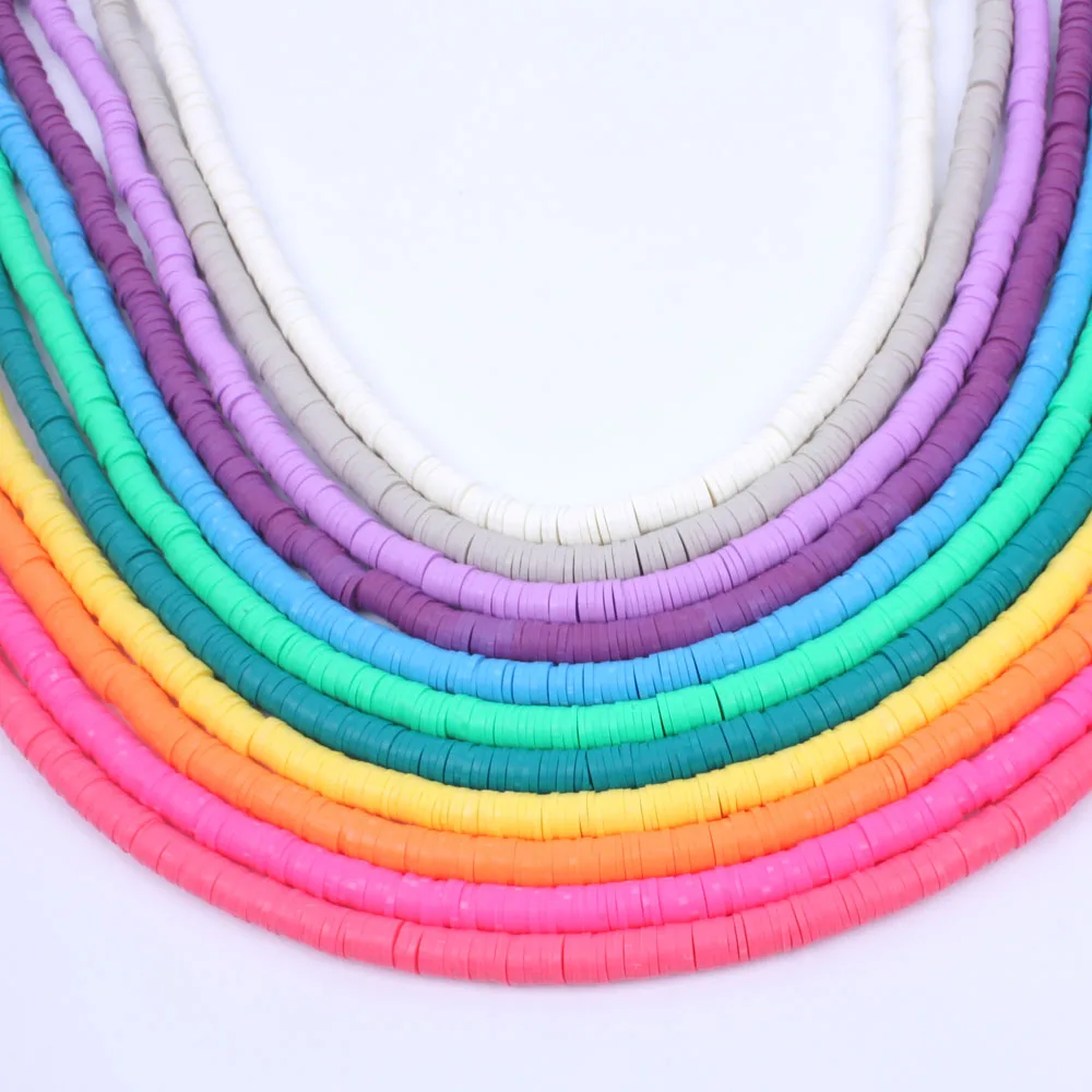 1 string 6mm Rubber spacer DIY Jewelry Findings Fimo Slices Polymer Clay Beads for boho jewelry earring Design Bracelet material
1 string 6mm Rubber spacer DIY Jewelry Findings Fimo Slices Polymer Clay Beads for boho jewelry earring Design Bracelet material