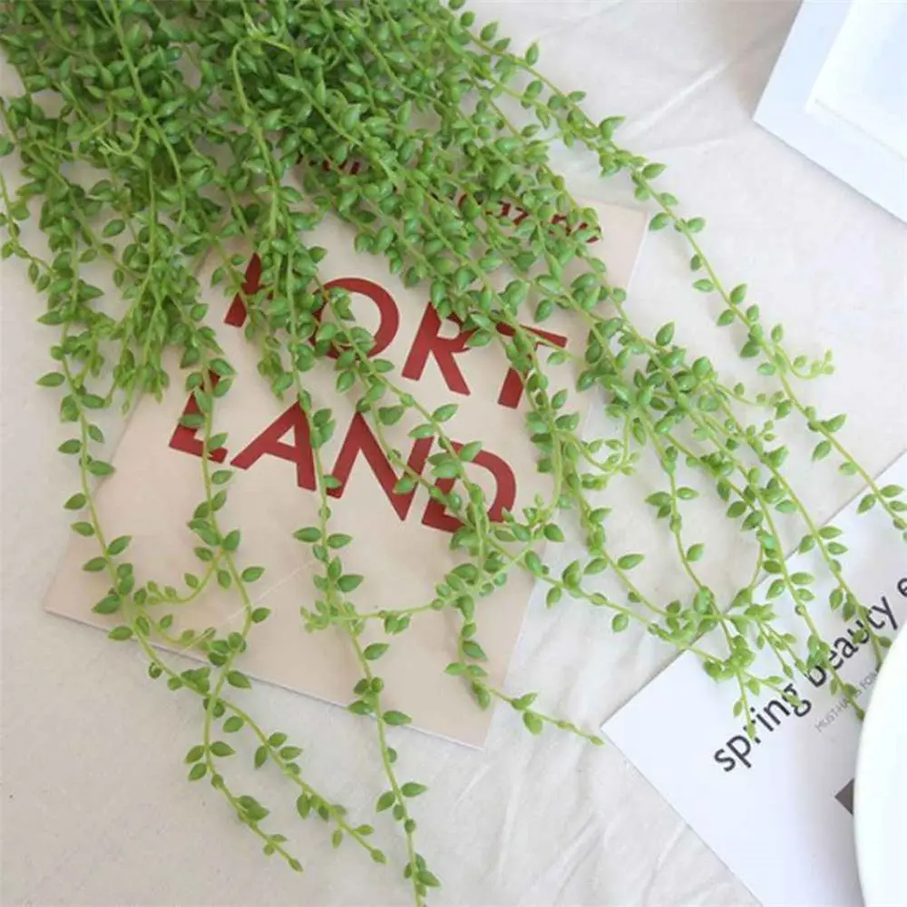78cm Artificial String of Pearls Hanging Beads Lover Tears Faux Green Fresh Succulent Plant Decorations
78cm Artificial String of Pearls Hanging Beads Lover Tears Faux Green Fresh Succulent Plant Decorations