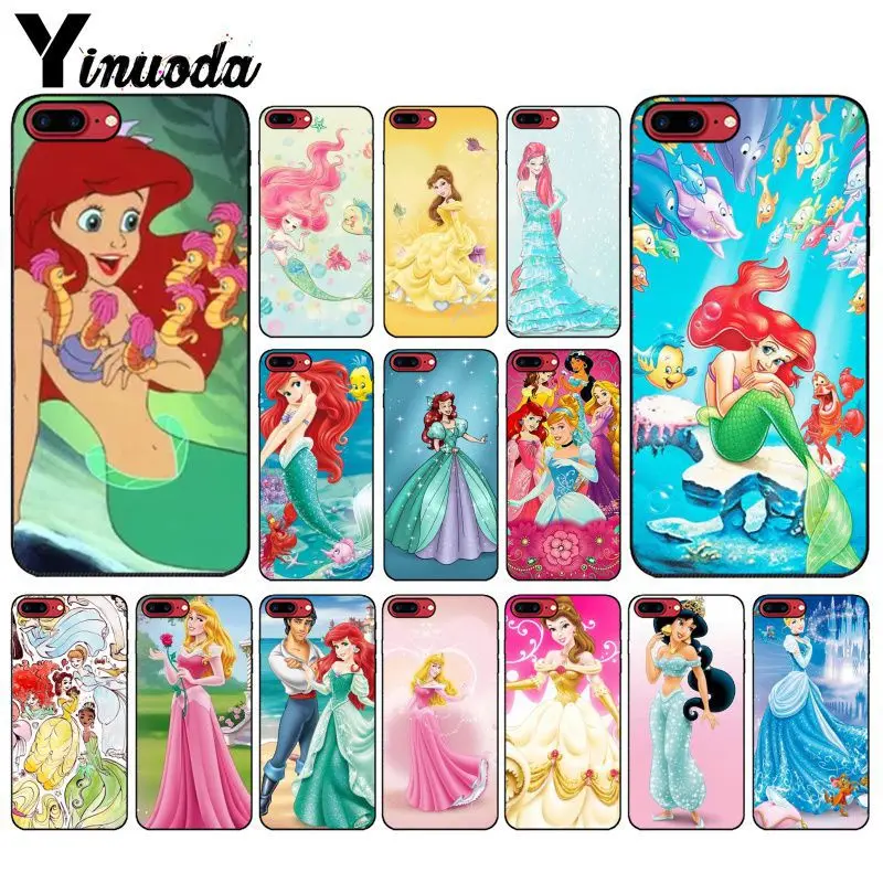 Yinuoda Princess Ariel Little Mermaid snow princess Custom Photo Soft Phone Case for iPhone 5 5Sx 6 7 7plus 8 8Plus X XS MAX XR
Yinuoda Princess Ariel Little Mermaid snow princess Custom Photo Soft Phone Case for iPhone 5 5Sx 6 7 7plus 8 8Plus X XS MAX XR