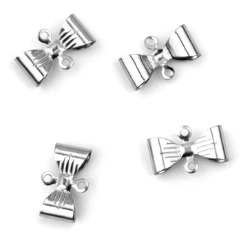 7.5x12mm Stainless Steel Bowknot Connectors 2 Loops Charms NO Fade Findings DIY for Pendant Earrings Jewelry Making Wholesale
7.5x12mm Stainless Steel Bowknot Connectors 2 Loops Charms NO Fade Findings DIY for Pendant Earrings Jewelry Making Wholesale