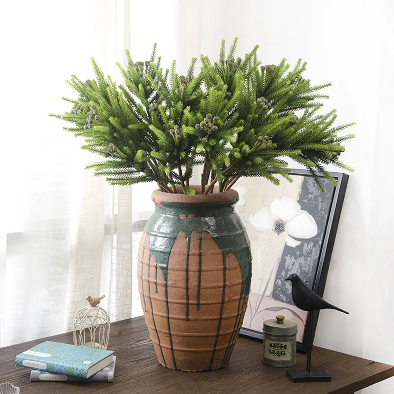 75 CM Artificial 2 forks pine needles green plant Christmas tree decor simulation fake green plant home party wedding decoration
75 CM Artificial 2 forks pine needles green plant Christmas tree decor simulation fake green plant home party wedding decoration