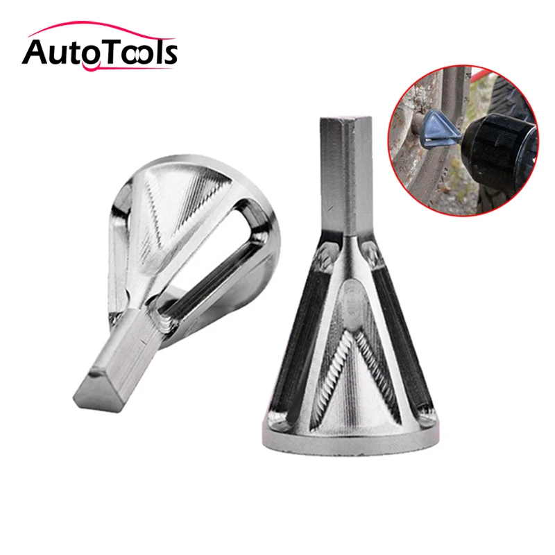 Car Tire Repair Tool Stainless Steel Deburring External Chamfer Tool Drill Bit Remove Burr car accessory
Car Tire Repair Tool Stainless Steel Deburring External Chamfer Tool Drill Bit Remove Burr car accessory