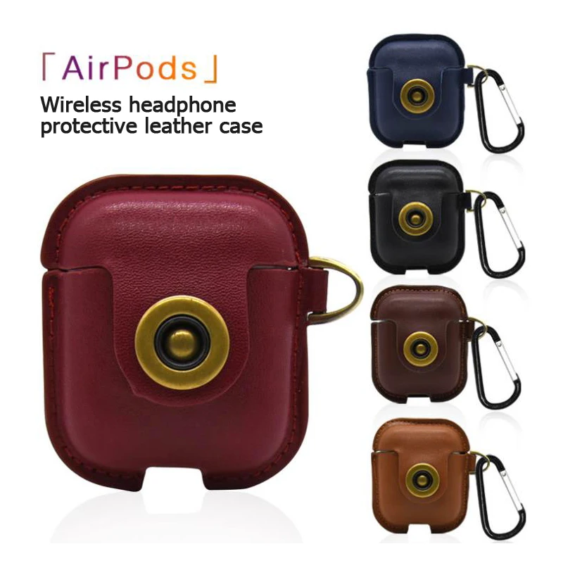 Earphone Case For Apple Airpods i7 i10 TWS Bluetooth Strap Genuine Leather with Buttons Headphone Case Earphone Accessories
Earphone Case For Apple Airpods i7 i10 TWS Bluetooth Strap Genuine Leather with Buttons Headphone Case Earphone Accessories