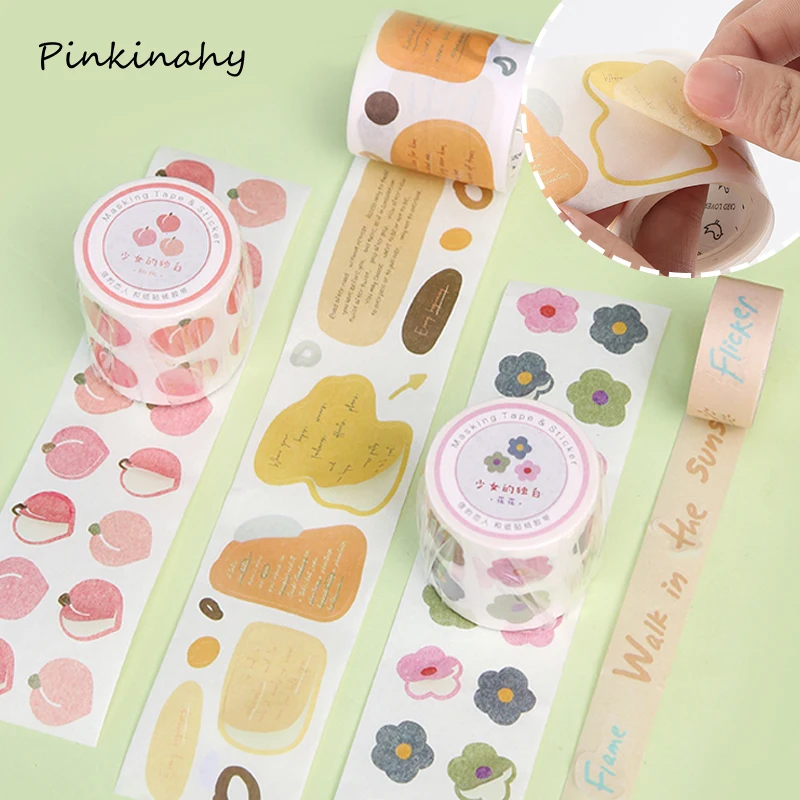 Flowers Label Masking Washi Tape Set Adhesive Decoration Tapes Masking Stickers Diary Album Stationery School Supplies JD062
Flowers Label Masking Washi Tape Set Adhesive Decoration Tapes Masking Stickers Diary Album Stationery School Supplies JD062