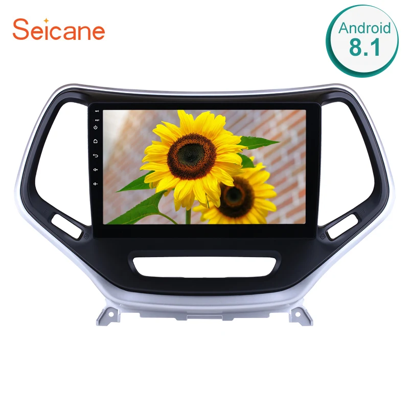 Seicane 2Din Android 8.1 10.1 Inch Car Radio GPS Bluetooth Quad-core Multimedia Player Head Unit For 2016 Jeep Grand Cherokee
Seicane 2Din Android 8.1 10.1 Inch Car Radio GPS Bluetooth Quad-core Multimedia Player Head Unit For 2016 Jeep Grand Cherokee