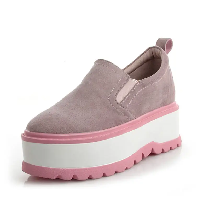 leather loafers women 2018New Hot sale Spring autumn fashion platform sneakers Non-slip lightweight Elastic band women sneakers
leather loafers women 2018New Hot sale Spring autumn fashion platform sneakers Non-slip lightweight Elastic band women sneakers