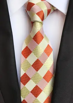 SKng New Fashion Jacquard Woven Gravata Ties 100% Silk Necktie Plaid Orange Yellow Ties for Mens Business Wedding Party Ties
SKng New Fashion Jacquard Woven Gravata Ties 100% Silk Necktie Plaid Orange Yellow Ties for Mens Business Wedding Party Ties