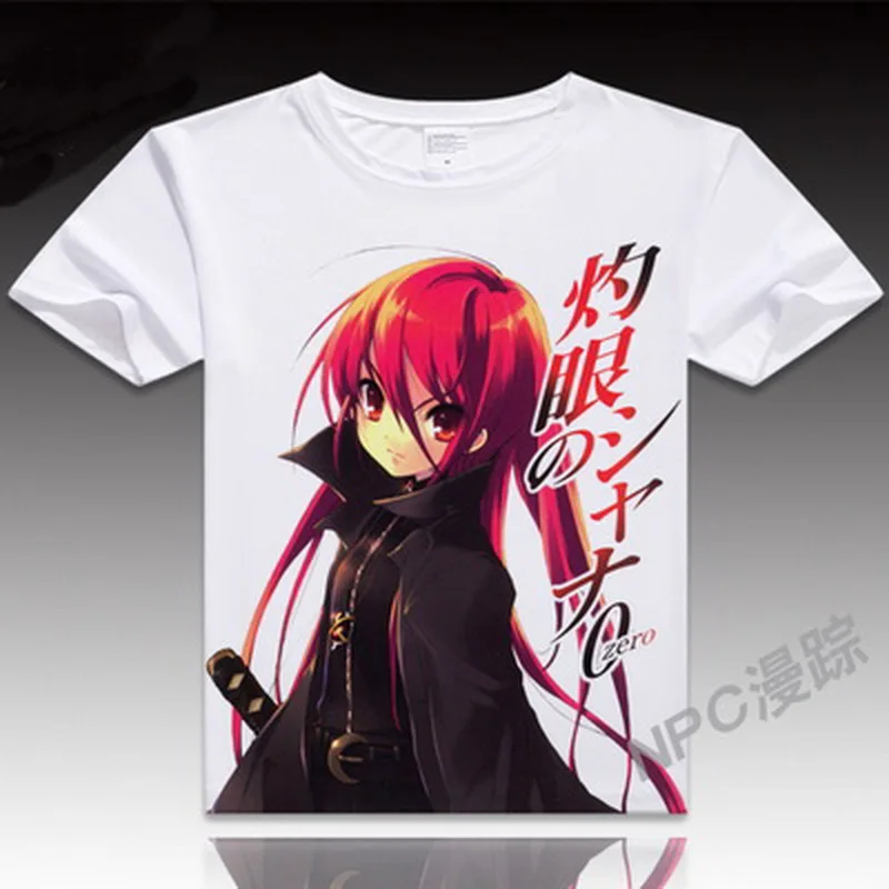 Anime Unisex Tops Tee Anime Shakugan no Shana Cute T-Shirt Summer Tee Short Sleeve Tops Unisex Cosplay
Anime Unisex Tops Tee Anime Shakugan no Shana Cute T-Shirt Summer Tee Short Sleeve Tops Unisex Cosplay