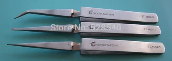3PCS/lot ST-150X-1ST-150X-2 ST-150X-3 150mm stainless steel \ Epistar chip \ antistatic tweezers TL122
3PCS/lot ST-150X-1ST-150X-2 ST-150X-3 150mm stainless steel \ Epistar chip \ antistatic tweezers TL122