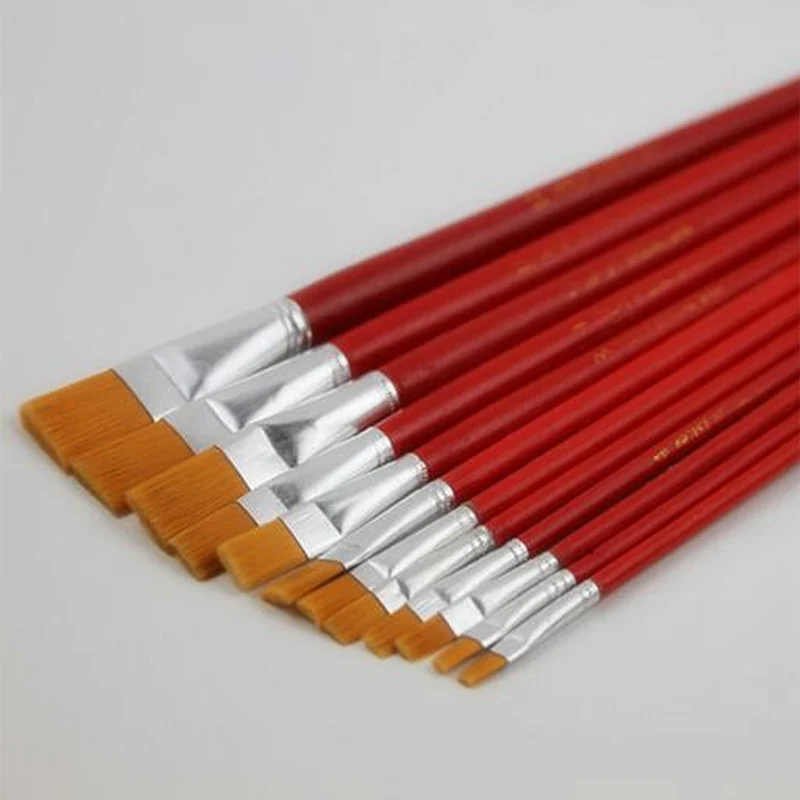 20 Pcs NO.9 Same Size Nylon Hair Paint Brushes Set For Acrylic Oil Painting Brushes Drawing Art Supplies
20 Pcs NO.9 Same Size Nylon Hair Paint Brushes Set For Acrylic Oil Painting Brushes Drawing Art Supplies