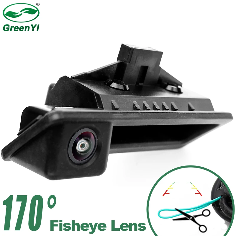 

Parking Line Control 720P 170 Degree Fisheye Lens Car Reverse Backup Trunk Handle Camera For BMW 3 Series 5 Series X5 X6 E46 E39