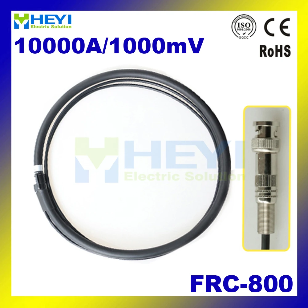 3 color optional rogowski coil FRC-800 1000mV/10000A Flexible Rogowski Coil with BNC connector
3 color optional rogowski coil FRC-800 1000mV/10000A Flexible Rogowski Coil with BNC connector