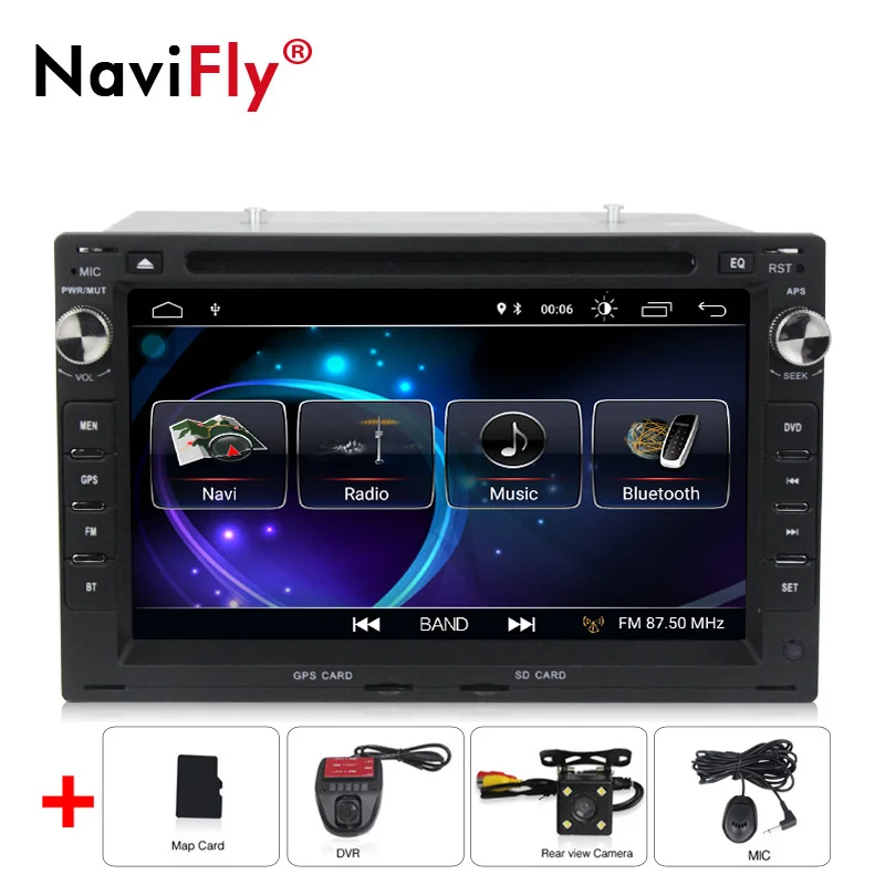 NaviFly 2 din Andriod 8.1 car radio gps dvd player for Volkswagen PASSAT B5/MK5/BORA/POLO/MK3/MK4/GOLF/TRANSPORTER T4/T5 WIFI
NaviFly 2 din Andriod 8.1 car radio gps dvd player for Volkswagen PASSAT B5/MK5/BORA/POLO/MK3/MK4/GOLF/TRANSPORTER T4/T5 WIFI