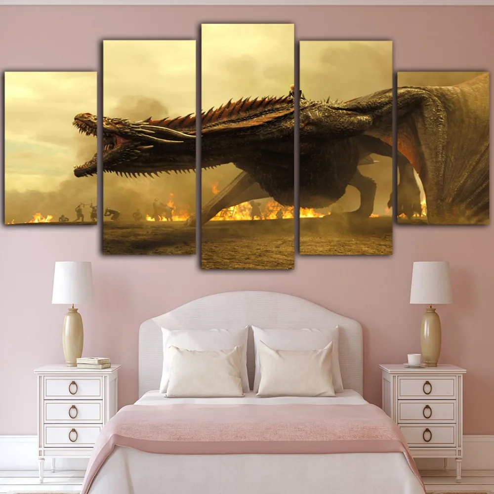 5 Pieces Game Of Thrones Canvas Painting Quadri Su Tela Per Soggiorno Posters And Prints Duvar Tablolar Obrazy Drop Shipping
5 Pieces Game Of Thrones Canvas Painting Quadri Su Tela Per Soggiorno Posters And Prints Duvar Tablolar Obrazy Drop Shipping