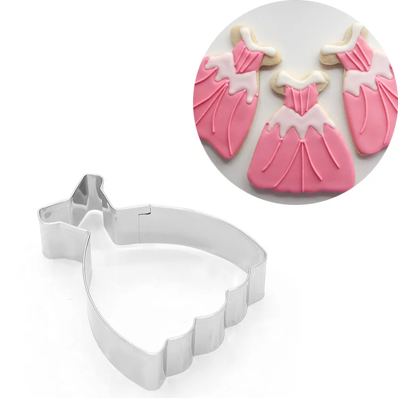 Stainless Steel Women Skirt Shape Cake Mold Cookie Cutter Fondant Cake Decorating Tools Sugarcraft Cutter Cake Baking Tool
Stainless Steel Women Skirt Shape Cake Mold Cookie Cutter Fondant Cake Decorating Tools Sugarcraft Cutter Cake Baking Tool