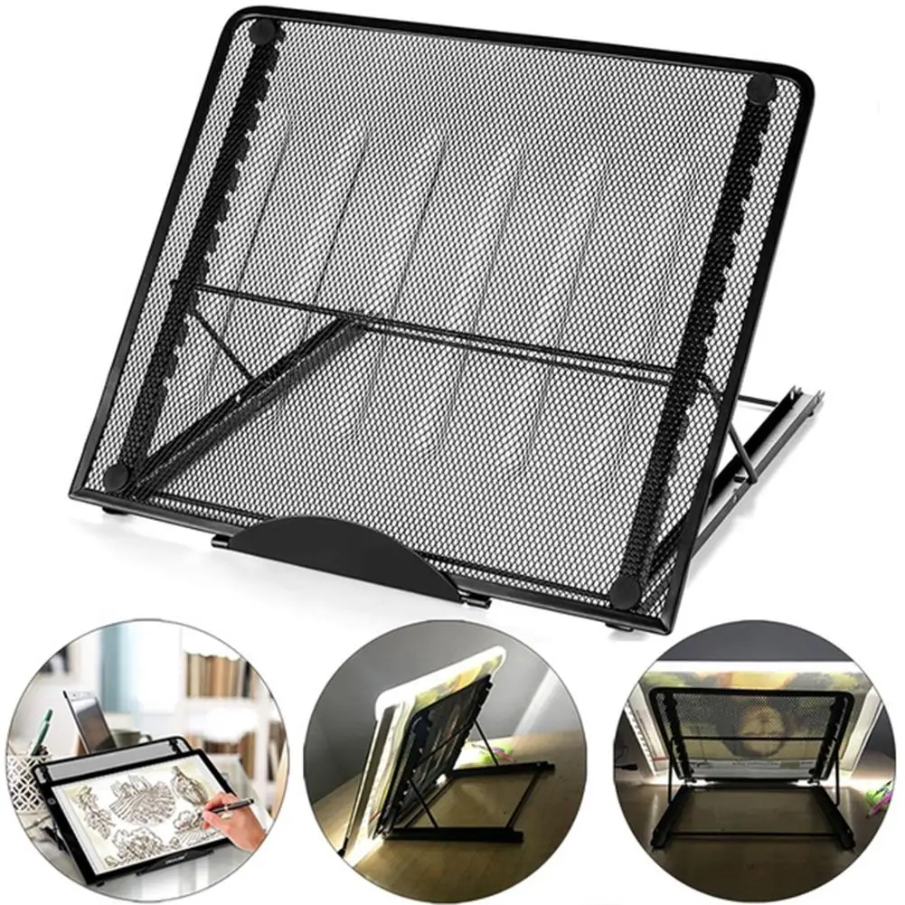 New Metal Mesh Foldable Stand for A4 LED Drawing Painting Light Pad Laptop Holders
New Metal Mesh Foldable Stand for A4 LED Drawing Painting Light Pad Laptop Holders